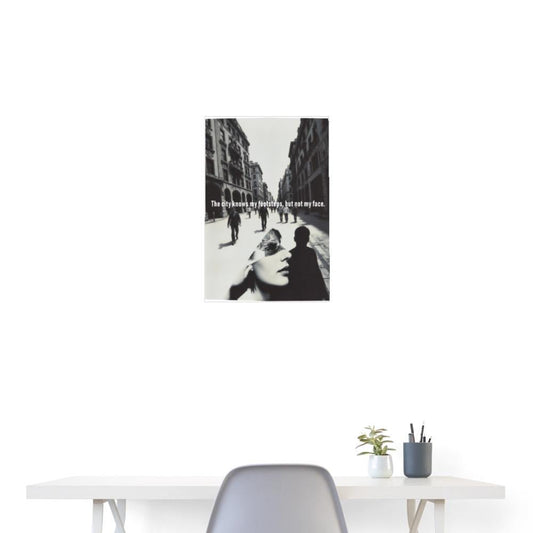 Silent Impact: Urban Activist Art Poster - History Threads