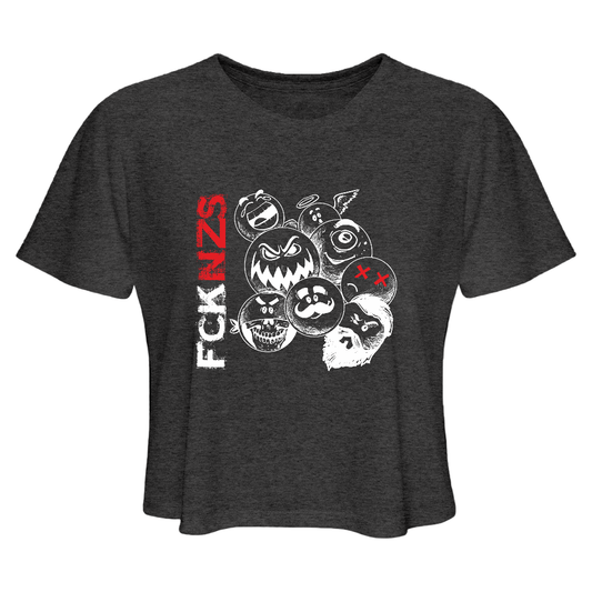 Spooky Chic: Anti - Fascist Crop - Limited Edition - History Threads