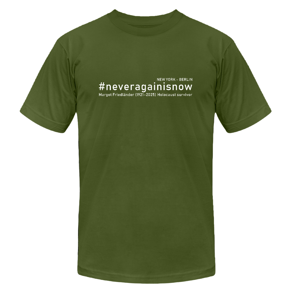 NeverAgainIsNow – Unisex Protest Shirt - History Threads