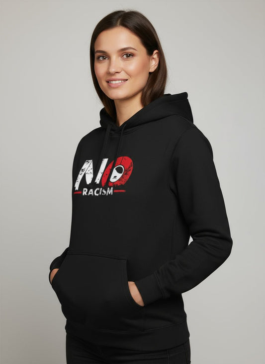 No Racism – Side Pocket Activist Hoodie - History Threads