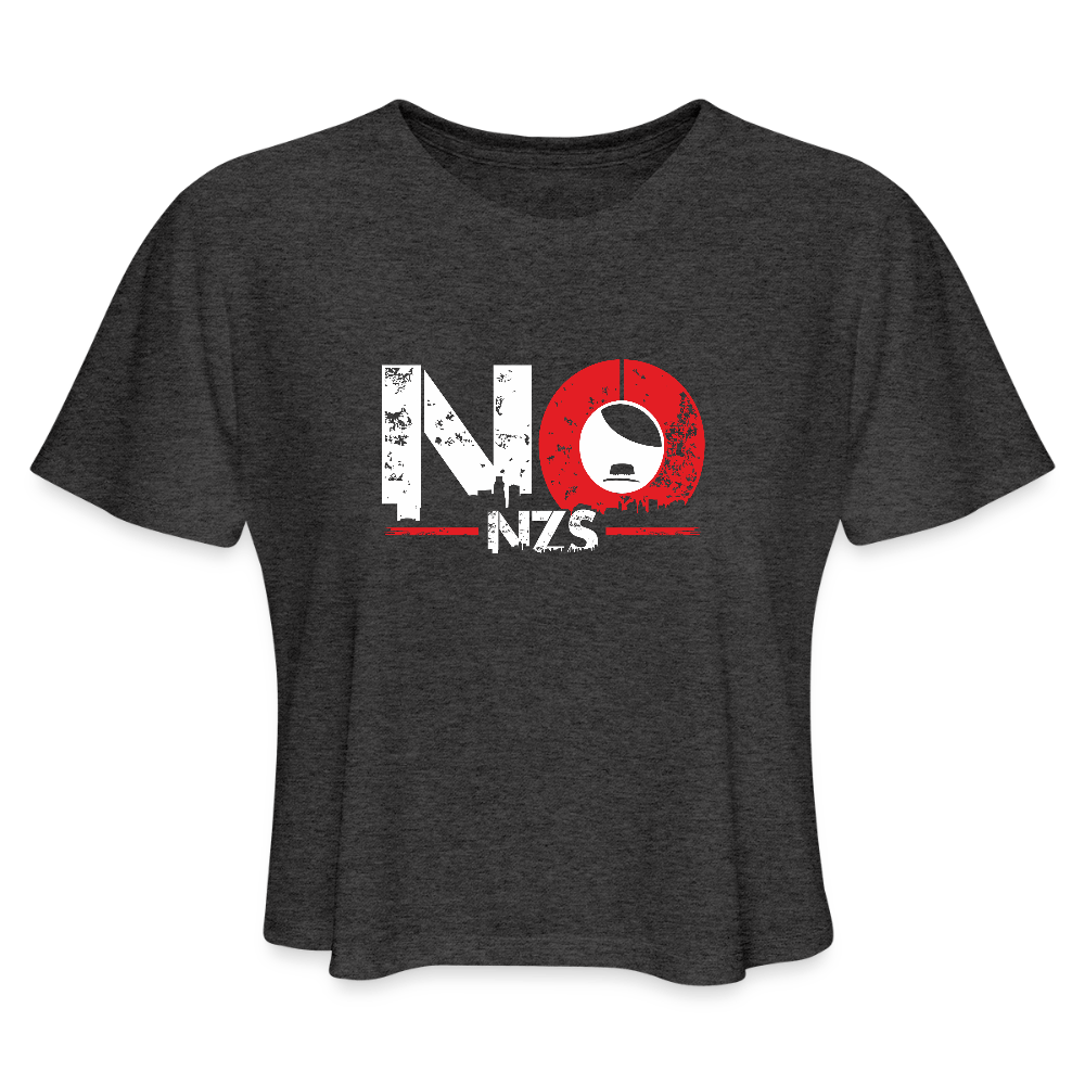 Resist Tee: Flowy Anti - Fascist Crop Top - History Threads