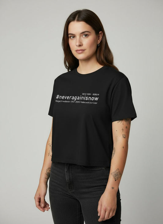 ResistReady Crop Tee: Voice Your Values Boldly - History Threads