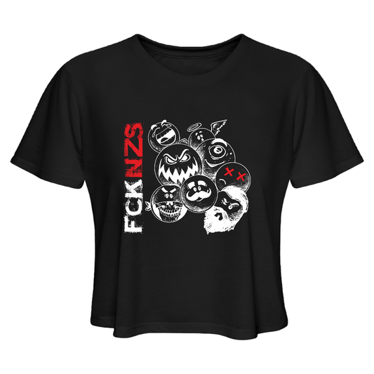 Spooky Chic: Anti - Fascist Crop - Limited Edition - History Threads